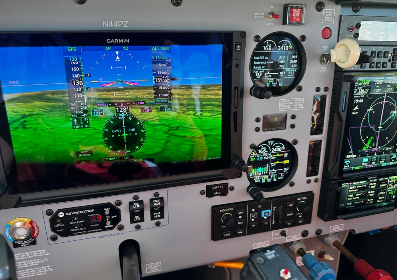 Cockpit in-flight